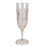 Flair Acrylic Scollop Champagne Glass - Pink - Kitchen Antics