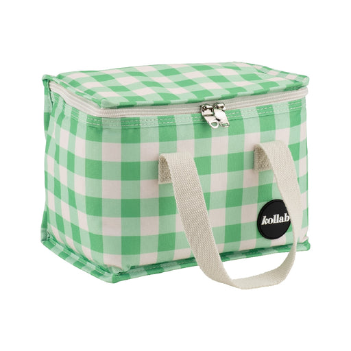Kollab Lunch Box Insulated - Kelly Green Check - Kitchen Antics