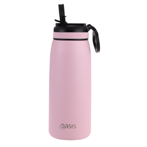 Oasis S/S Insulated Sports Bottle w/Sipper 780ml - Carnation - Kitchen Antics