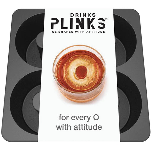 Drinks Plinks Silicone Ice Tray - Letter O - Kitchen Antics