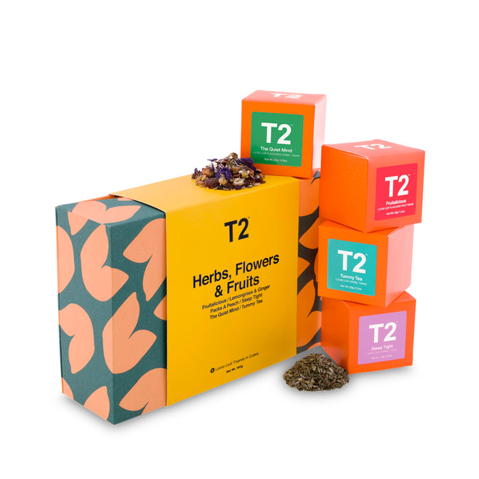 T2 Herbs, Flowers & Fruits Loose Leaf Gift Pack - Kitchen Antics