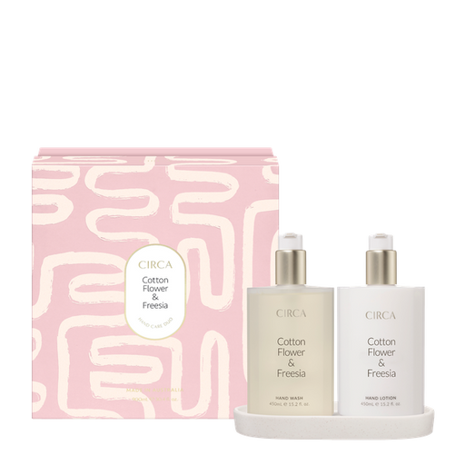Circa Hand Duo Set 900ml Mother's Day - Cotton Flower & Freesia