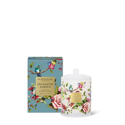Glasshouse Candle 380g - Mother's Day - Enchanted Garden