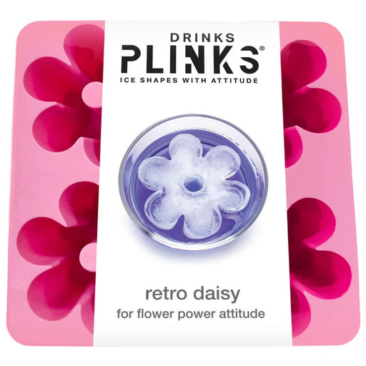 Drinks Plinks Silicone Ice Tray - Daisy Pink