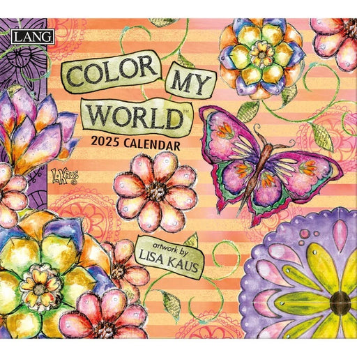 2025 Lang Calendar Color My World by Lis Kaus