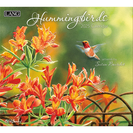 2025 Lang Calendar Hummingbirds by Susan Bourdet