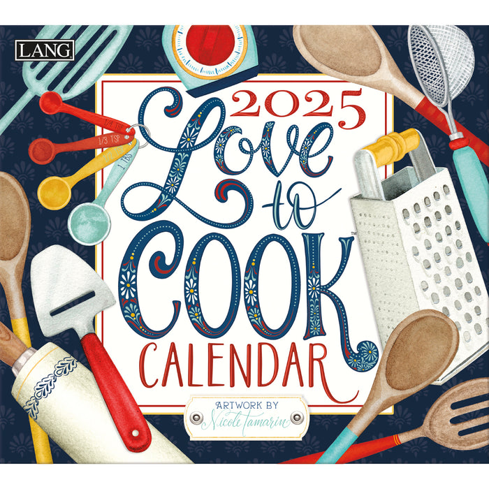 2025 Lang Calendar Love to Cook by Lorilynn Simms