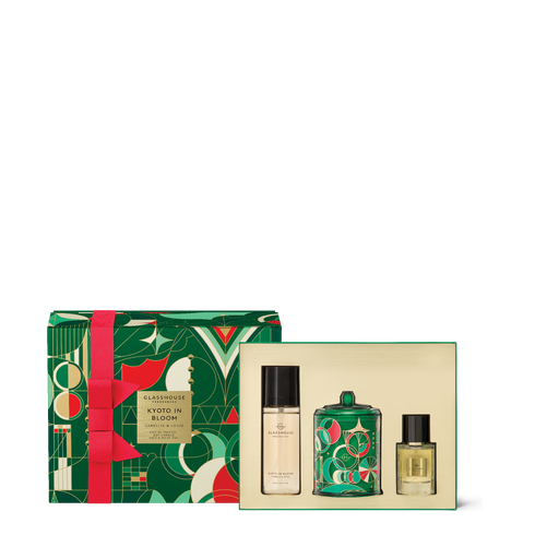 Glasshouse Fragrance Trio Gift Set - Kyoto in Bloom Christmas 2024