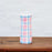 Noss & Co Vase Small - Pink & Cornflower Blue Gingham