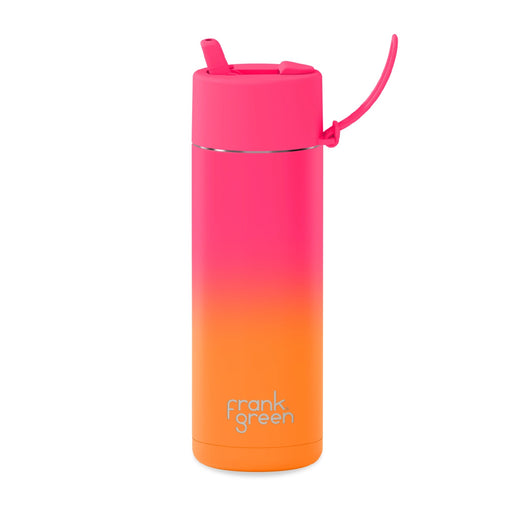 Frank Green Ceramic Reusable Bottle 20oz / 595ml - Gradient Summer Sunset