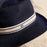 Canopy Bay Huntingdale Golf Fedora Magnet 58cm Navy