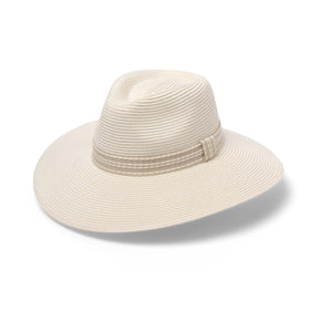 Canopy Bay Whitehaven Fedora 58cm Ivory