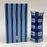 Noss & Co Vase Small - Navy & Cornflower Blue Gingham