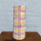 Noss & Co Medium Vase - Pink & Yellow Gingham