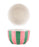 Noss & Co Small Bowl - Pink & Green Stripe