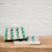 Noss & Co Large Butter Dish - Pink & Green Stripe