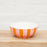 Noss & Co Medium Bowl - Pink & Orange Stripe