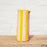 Noss & Co Medium Vase - Pink & Yellow Stripe