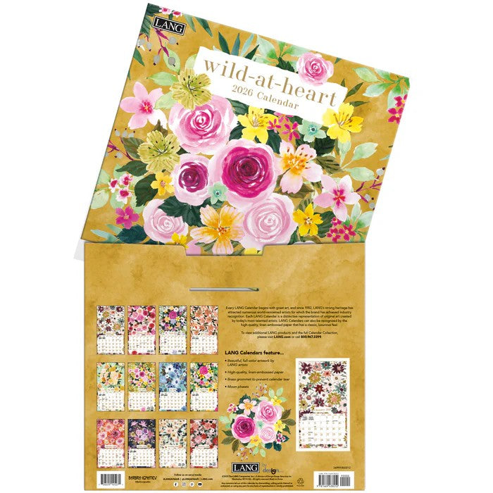 2026 Lang Calendar Wild at Heart by Barbra Ignatiev