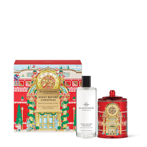 Glasshouse Fragrance Candle and Spray Gift Set - Night Before Christmas 2025