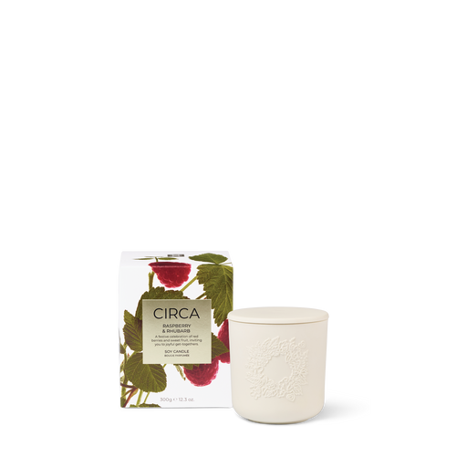 Circa 300g Candle Christmas 2025 - Raspberry & Rhubarb