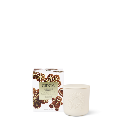 Circa 300g Candle Christmas 2025 - Gingerbread Cookies