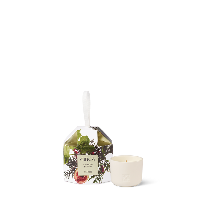Circa Home Candle 70g Bauble - White Fig & Cedar