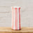 Noss & Co Medium Vase - Pink & White Stripe