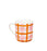 Noss & Co Mug - Pink & Orange Gingham