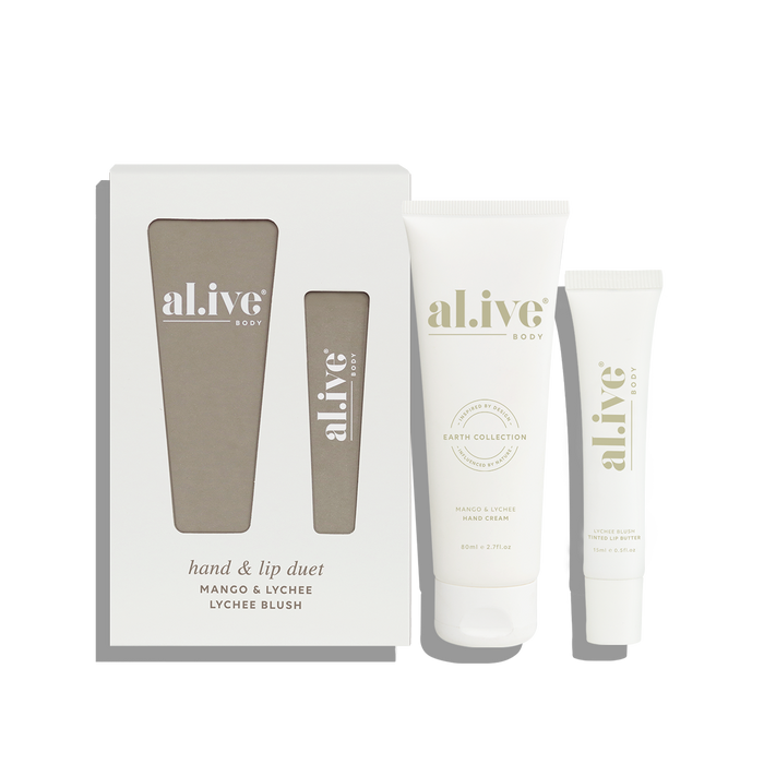 Al.ive hand & lip duet - mango & lychee