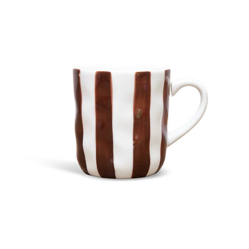 Noss & Co Mug - Brown Stripe