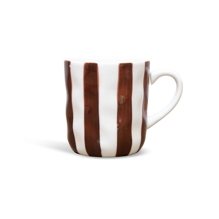 Noss & Co Mug - Brown Stripe