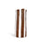 Noss & Co Medium Vase - Brown Stripe
