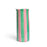 Noss & Co Medium Vase - Pink & Green Stripe