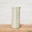 Noss & Co Medium Vase - Pink & Green Stripe