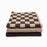 ecovask Dishcloth Variety 3pk - Choc Hommus Chequer