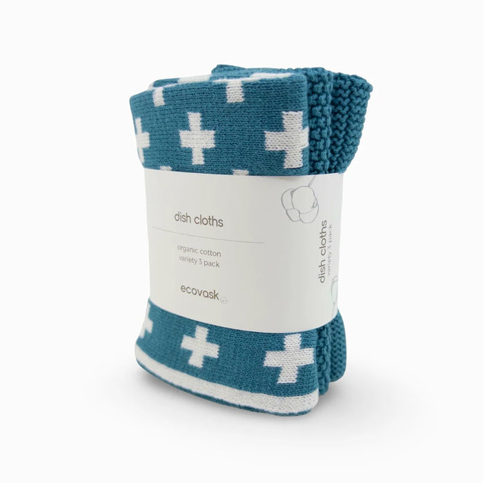 ecovask Dishcloth Variety 3pk - Tasman+