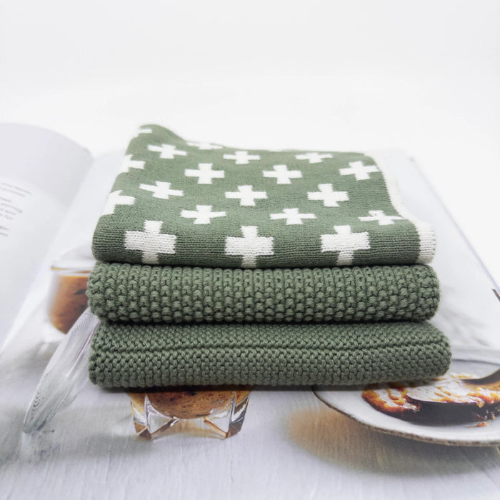 ecovask Dishcloth Variety 3pk - Sage+