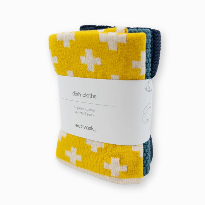 ecovask Dishcloth Variety 3pk - Pool Party