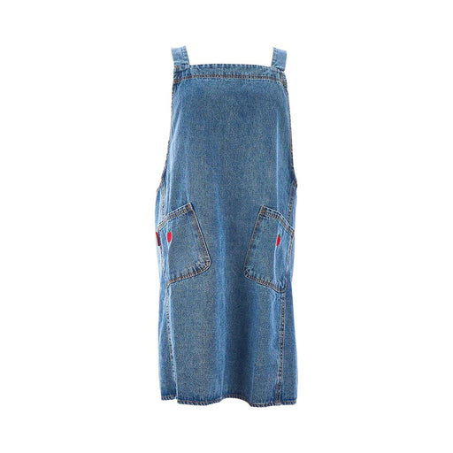 Apron Adult - Denim Apple Embroidery 