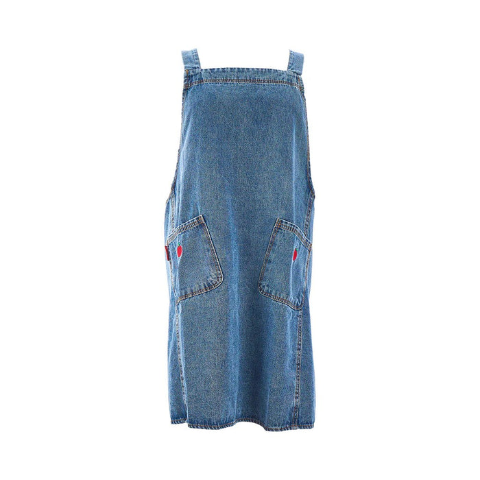 Apron Adult - Denim Apple Embroidery 