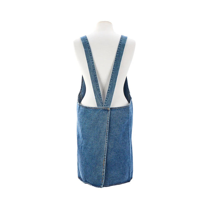 Apron Adult - Denim Apple Embroidery 