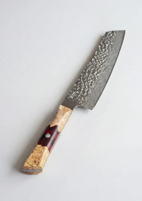Koi Hammered Vegetable Chopper - Red