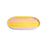 Noss & Co Oval Platter - Pink & Yellow Stripe