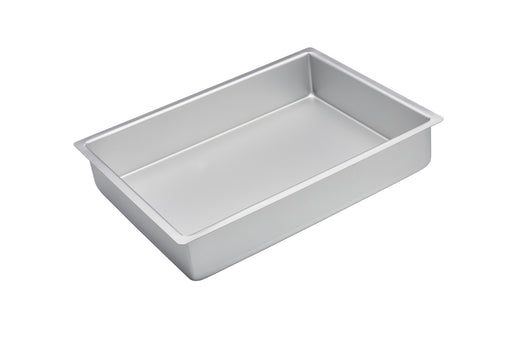 Bakemaster Silver Anodised Rectangular Cakepan 38x28x7.5cm