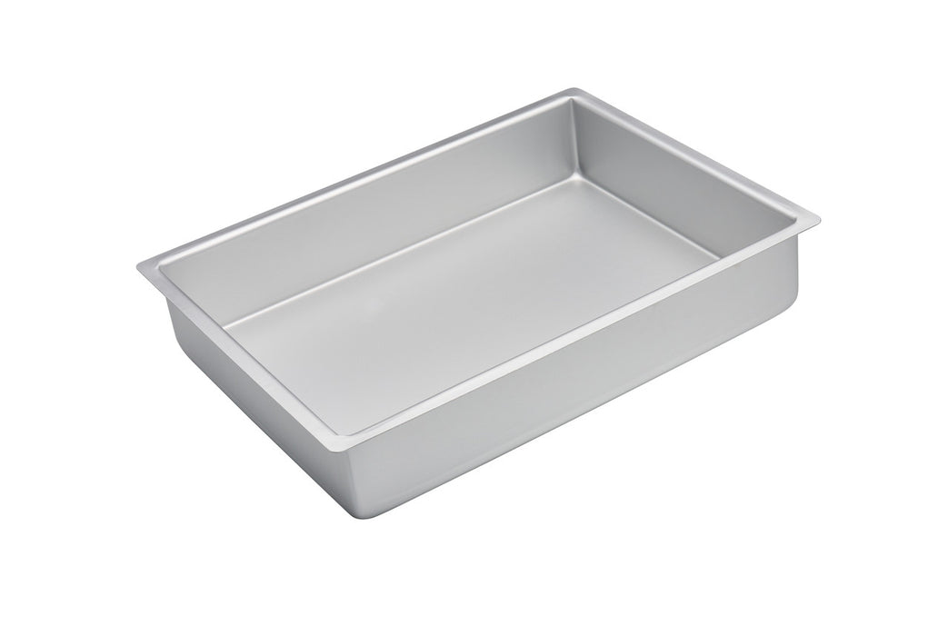 Bakemaster Silver Anodised Rectangular Cakepan 38x28x7.5cm