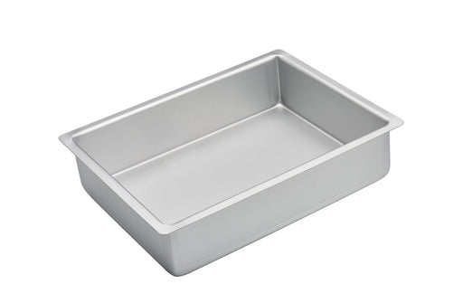 Bakemaster Silver Anodised Rectangular Cakepan 30x23x7.5cm
