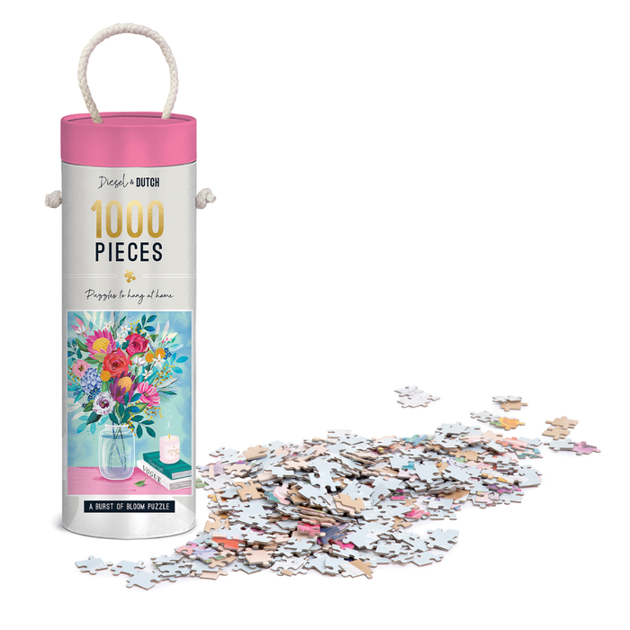 D&D Wall Puzzle 1000pc - A Burst Of Bloom