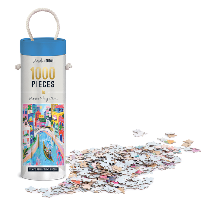 D&D Wall Puzzle 1000pc - Venice Reflections