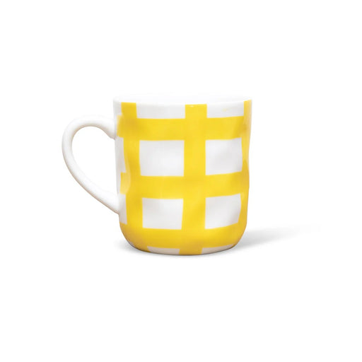 Noss & Co Mug - Yellow Gingham